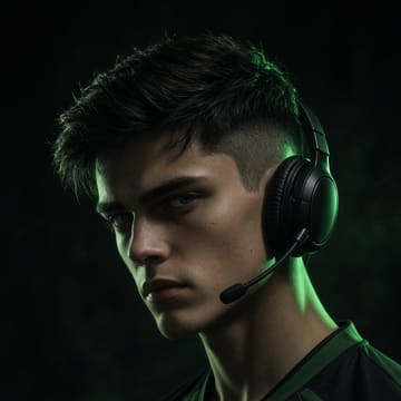 Portrait d’un joueur esport du Set 1